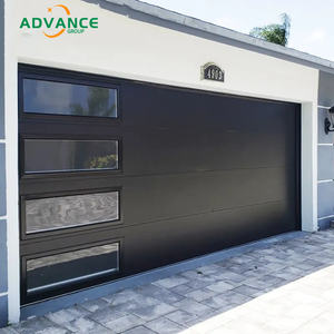 Porte de <span class=keywords><strong>garage</strong></span> <span class=keywords><strong>sectionnelle</strong></span> <span class=keywords><strong>motorisée</strong></span> automatique de grande taille, fabrication en usine, projet d'appartement, 9x8, 10x10, 6x7 - Product Image 1