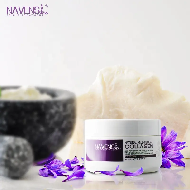 Navensi, оптовая продажа, натуральная мягкая формула, Высокоэффективная увлажняющая формула для завитых и сухих волос