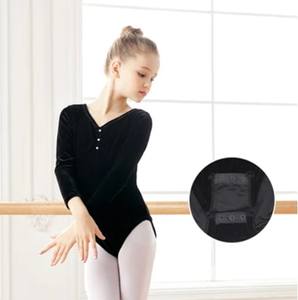 बच्चों की बैलेट लयार्ड लंबी आस्तीन नृत्य लओर्ड्स नृत्य शरीर गर्म बैले कपड़े - Product Image 4