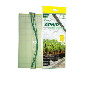 แผ่นกาวดักแมลงสำหรับสวนเกษตร ป้องกันรังสียูวี ใช้ได้ทุกฤดู ขนาด 24x10 ซม. ใช้แล้วทิ้ง ดักจับแมลงเม่า <span class=keywords><strong>แมงมุม</strong></span> - Product Image 1