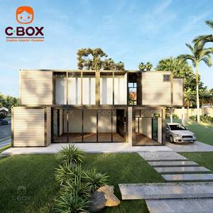 Cbox - Unités de logement modulaires préfabriquées faciles à assembler, ignifuges, pour hôtels, villas, maisons mobiles en conteneurs - Product Image 4