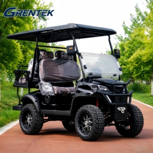 Voiturette de golf électrique 6 places, chariot de chasse, buggy de golf, chariot de golf à batterie lithium-ion pour routes non publiques - Product Image 3