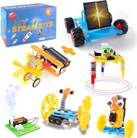 Kits STEM pour enfants Kit de construction de robots Expériences scientifiques Jouets d'apprentissage STEM Kit scientifique DIY Jouets en bois pour enfants
