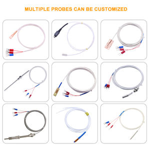 เซ็นเซอร์อุณหภูมิ RTD Class AA Pt1000 RTD กันน้ำเทอร์โมคัปเปิล Pt100 3สาย - Product Image 5