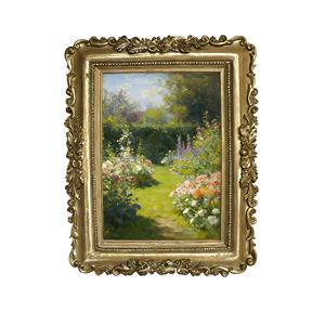 Cadre <span class=keywords><strong>photo</strong></span> en résine doré baroque rétro européen 2026 avec nœud en relief, directement <span class=keywords><strong>de</strong></span> l'usine, pour la maison, la <span class=keywords><strong>table</strong></span> ou le bureau - Product Image 4