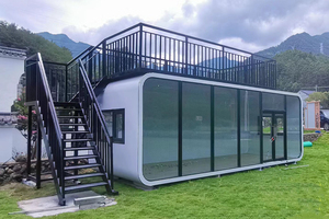 Tuostar Nhà Máy Trực Tiếp Chất Lượng Cao Đúc Sẵn Của Apple Cabin Trung Quốc An Toàn Mạnh Mẽ Ổn Định Di Động Kết Cấu Thép Khách Sạn Nhà Bếp Sử Dụng - Product Image 3