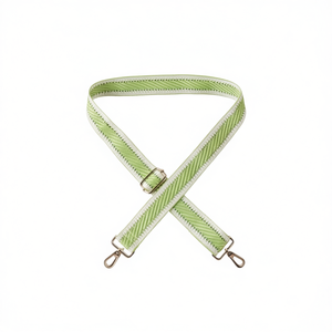 Correa de cincha de 4 cm color verde fruta para reemplazo de cinturón de bolso - Product Image 1