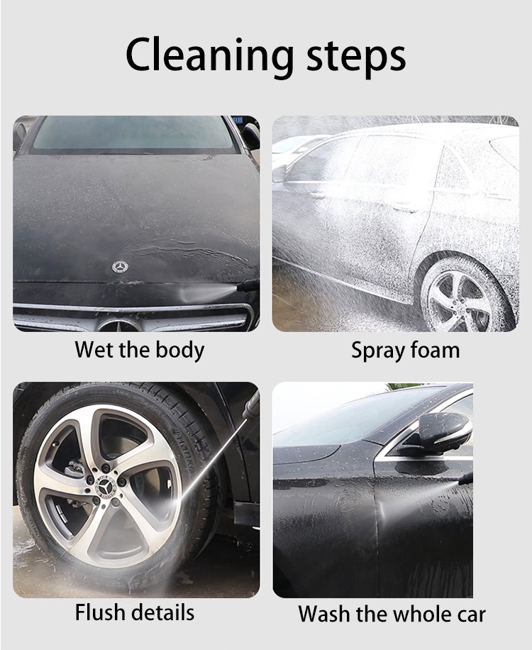 Portable large flow high pressure car washer cleaning machine for home use