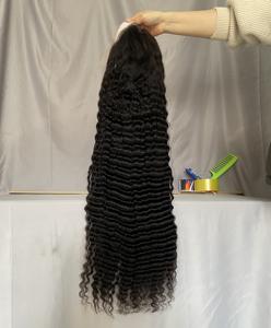 Natural <b>Black</b> 180% 13x4 Full Frontal <b>Wig</b> 12inch - 40inch human hair lace <b>wigs</b> - Product Image 2