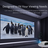 Hotack OEM ODM Smart Android TV Video Proyector Nativo Full HD 7000 Lumens Beamer Mini Portable Projecteur