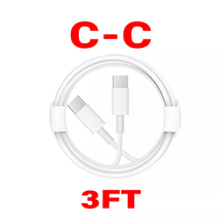 Câble adaptateur USB C Type C GUOLU 60W 1M 1.5M 2M 3M Blanc Câble de charge rapide universel pour téléphone, appareil photo, ordinateur Promotion
