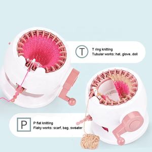 Factory Wholesale Sewing Notions Children's Gift Diy Knitting <strong>Machine</strong> 22 Needle White Rabbit Knitting Wool <strong>Machine</strong> Send <strong>Crochet</strong> - Product Image 4