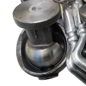 Ensemble de boules de bascule pour remorque de camion à benne basculante 3 côtés, 60 mm, 2000 kg, pour montage vertical - Product Image 3