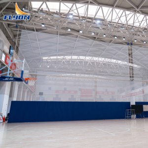 Cortina Divisoria Retráctil de Grado Profesional para Gimnasios, para la Gestión de Espacios en Estadios Multiusos - Product Image 2