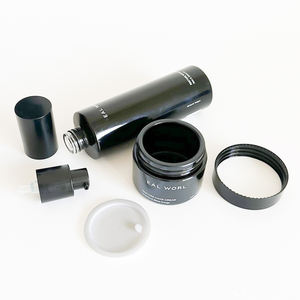 Sang trọng tóc cơ thể chăm sóc da Bao bì thiết lập 300ml 500ml 100ml Nhựa dầu gội Lotion Kem dầu chai và lọ - Product Image 5