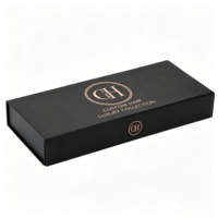Boîte en papier recyclable rigide en forme de livre, de marque Daolin, pour cosmétiques de beauté, soins de la peau, cils, rouge à lèvres, brillant à lèvres, cadeau