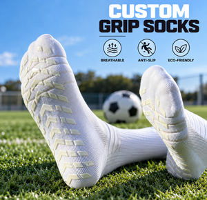 Calcetines de Fútbol Antideslizantes Personalizados al por Mayor para Hombre y Mujer, Calcetines Gruesos Resistentes al Desgaste para Entrenamiento de Equipos, OEM ODM - Product Image 1