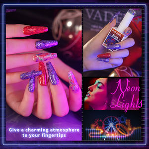 R S Nail Neon Fairyland Gel Nail Supplies Oem Private Label Long Lasting 15ml Colorful Gel Polish - Product Image 6