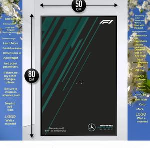 Bloques de Pared Compatibles con <span class=keywords><strong>Lego</strong></span> de 3.5CM de Grosor, Seleccionados con Rigor, Marco de Fotos de Aleación de Aluminio para 911 Bugatti Ferrari - Product Image 4