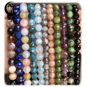 Zhe Ying 8mm mặt đá hạt 6mm đá tự nhiên mặt đá tự nhiên hạt - Product Image 1