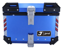 JPAD 45L Boîte à bagages arrière pour moto en alliage d'aluminium de haute qualité, texture cantaloup, universelle pour R1250GS F800GS F850GS G310gs F750gs, grande taille