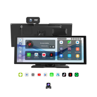 Système Android 15, écran CarPlay 11,26'', caméra avant et arrière DVR, CarPlay sans fil et Android Auto, lecteur multimédia tactile pour voiture