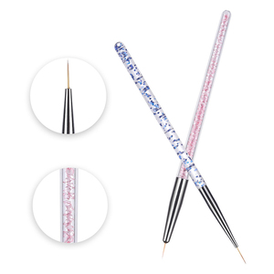 Venta caliente Nail Art Brush Tallado Pull Hook Line Pen Herramientas de manicura con cepillo extractor pintado Herramientas de punteado - Product Image 2