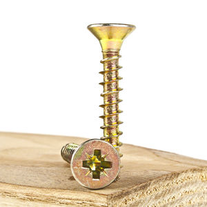 Tornillos por mayor melamina bridas 4x50 zincado - Product Image 4