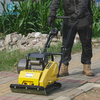 Compacteur à plaques électrique 90kg 220v pour le compactage du sol