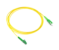 Wholesale LC-SC Simplex Fiber Optic Low Insertion Loss UPC APC G652D Yellow Customized Length