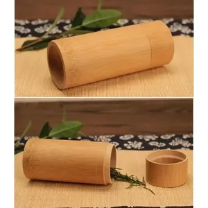 Tre thẳng trà có thể lưu trữ hộp nhỏ du lịch kín xách tay trà cà phê container nhỏ jar trà <span class=keywords><strong>caddy</strong></span> tổ chức dropship - Product Image 4