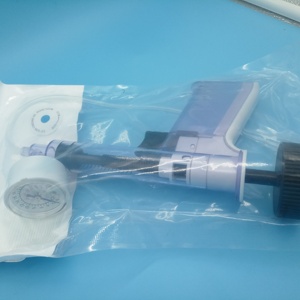 Inflador tipo pistola Tianck, dispositivo de inflado de globos de radiografía de cardiología intervencionista médica desechable - Product Image 4