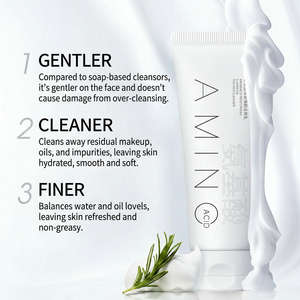 <span class=keywords><strong>Detergente</strong></span> <span class=keywords><strong>Viso</strong></span> Schiarente Idratante e Seboregolatore Delicato Quotidiano con Aminoacidi per Pulizia Profonda, Schiumogeno, Private Label - Product Image 5