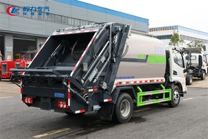 Camión Compactador de Basura de Alto Rendimiento, Camión de Residuos Preferido para Obras Públicas - Product Image 4