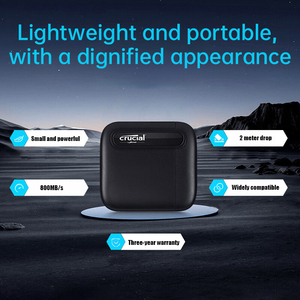 500GB 1TB <b>2TB</b> Portable SSD up to 800MB/s USB 3.2 External Solid State Drive External SSD - Product Image 2