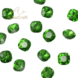 Fabrik-Großhandel Lose Glasdiamanten für DIY-Kleidung, Hochzeitskleider-Dekoration, Dicke Quadratische CZ-Kristall-Strass-Steine - Product Image 5
