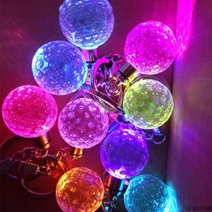 Porte-clés de volley-ball de football, souvenir de sport, nouveau design personnalisé bon marché, avec led en cristal transparent, vente en gros - Product Image 4