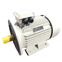 Moteur à induction à courant alternatif triphasé 6-8 kw 2-5hp à vitesse variable 220v/380v 1450/2880 R/min IE1-IE3 de montage à bride en fonte