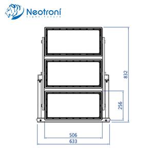 Prix compétitif Projecteurs de stade étanches de qualité supérieure Éclairage extérieur à chaud Projecteur à led pour stade - Product Image 4
