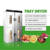 Déshydrateur alimentaire automatique de qualité supérieure en acier inoxydable avec cœur PLC, four de séchage 100 kg/lot pour la transformation des spaghettis
