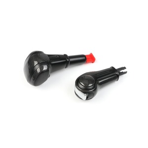 Poignée <span class=keywords><strong>de</strong></span> levier <span class=keywords><strong>de</strong></span> <span class=keywords><strong>vitesse</strong></span> en fibre <span class=keywords><strong>de</strong></span> carbone Black Warrior pour Porsche Cayenne Panamera Macan 718 Boxster 911 Cayman - Product Image 5