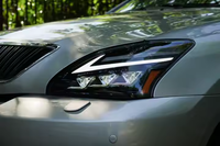 Funkywheel Auto Part pour Lexus 2003 2005 2008 Rx350 Rx400 Rx330 Rx300 Mise à niveau Triple Beams Len Led Headlamp Streamer