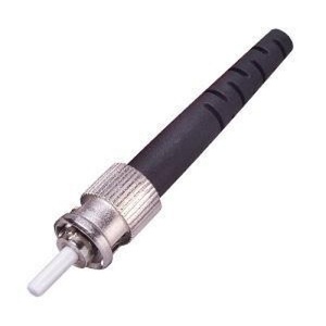 Connecteur à sertir multimode ST pour câbles à fibres optiques avec boîtier métallique et poignée en caoutchouc - Product Image 1