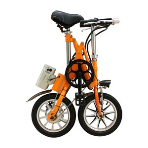 Vélo électrique pliable de 14 pouces, moteur arrière 36V 250W, batterie au lithium, mini vélo électrique pour adultes, pour les trajets domicile-travail - Product Image 2