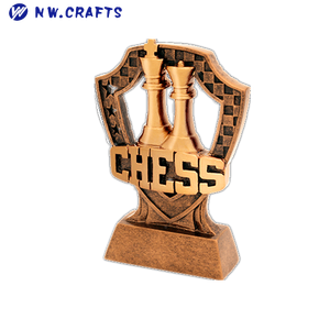 Piezas de ajedrez de poliresina, figura pintada de la Revolución Americana - Product Image 3