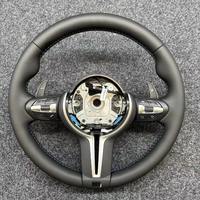 Volant sport en cuir de qualité supérieure et fibre de carbone série F en stock pour BMW E36 E39 E46 E53 E70 E72 E84 E82 E87 E53 E90 E91 E92