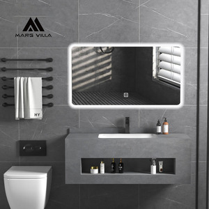 Meuble-lavabo <span class=keywords><strong>sur</strong></span> <span class=keywords><strong>pied</strong></span> Mars Villa de 150 cm de haute qualité, design personnalisé, avec zone de massage des pieds intégrée - Product Image 6