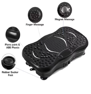 <span class=keywords><strong>Plateforme</strong></span> <span class=keywords><strong>vibrante</strong></span> <span class=keywords><strong>oscillante</strong></span> 350 lb, lecteur Bluetooth, écran LCD, musique USB, montre intelligente, appareil de fitness - Product Image 2