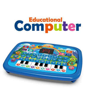 Tableta Educativa <span class=keywords><strong>de</strong></span> Plástico con Luces LED para Niños, Juguete <span class=keywords><strong>de</strong></span> Aprendizaje <span class=keywords><strong>de</strong></span> Alfabetización, Matemáticas y Música, Teclado Electrónico con Pilas AA, Regalo <span class=keywords><strong>de</strong></span> Cumpleaños y Navidad - Product Image 4