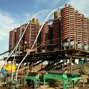 Machine de concentrateur de goulotte en spirale 5LL-1200 5LL-900 de goulotte en spirale d'or